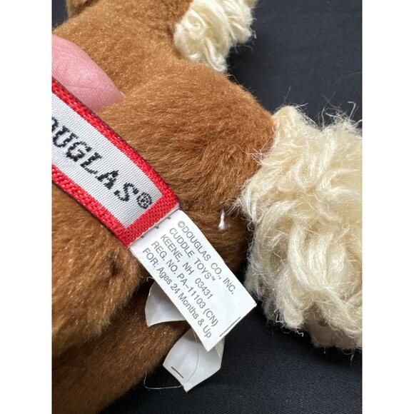 Douglas Plush Horse Toy Stuffed Animal For Kids 24 Months & Up Soft Brown & Crea - Picture 5 of 7